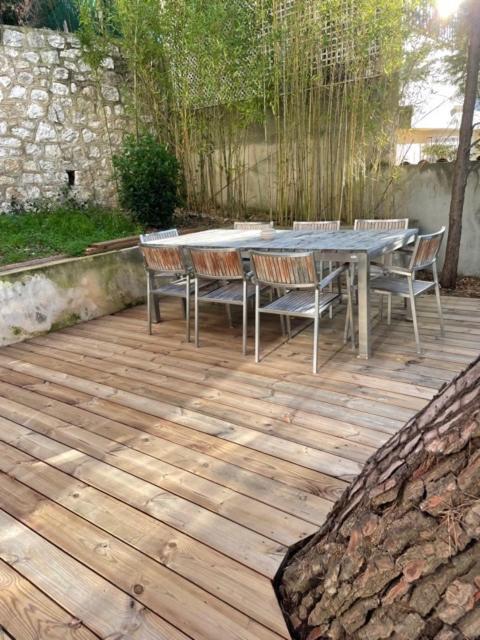 Cassis, Superbe Appartement Avec Terrasse Exterior foto